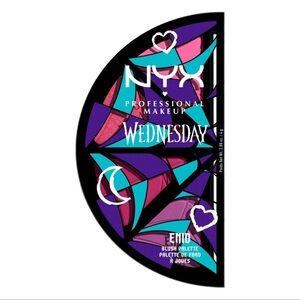 NYX Professional Makeup Wednesday Stained Glass Blush Palette - 2.88oz